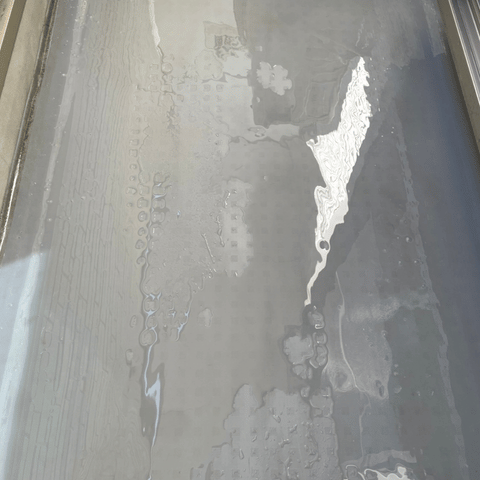 施工後：コケ・カビを高圧洗浄で除去（神戸市東灘区）